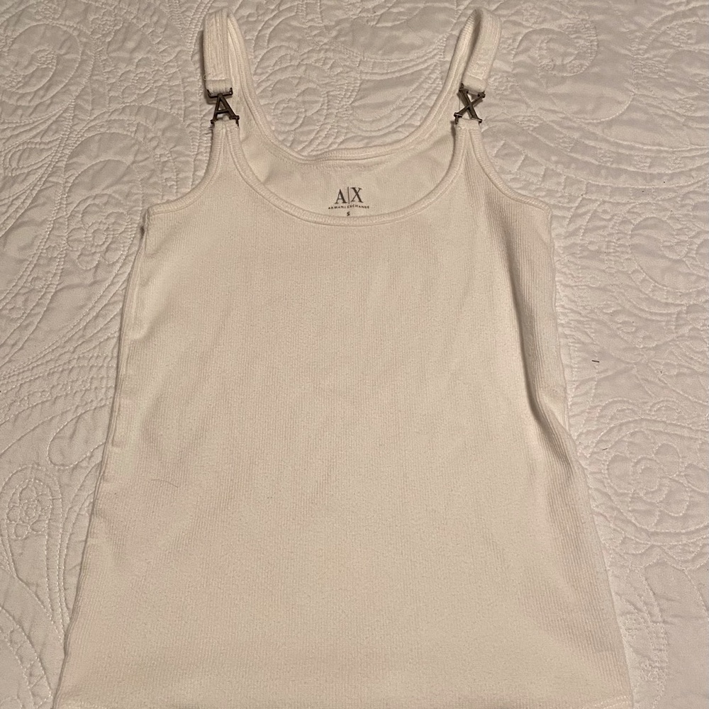 Armani Exchange white shirt in good used conditions